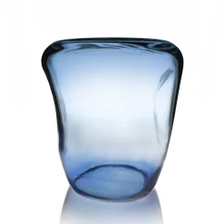 Sgabello Isola in vetro di Murano blu*Kanz Architetti Discount