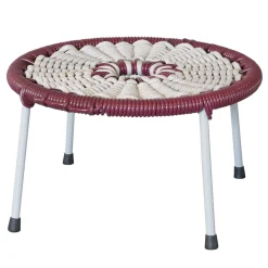 Sgabello Le Rossette Basso Bianco*Impagliando Hot