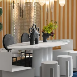 Sgabello Palazzo Ivory*Giobagnara Hot