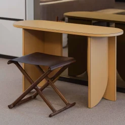 Sgabello pieghevole in noce massiccio Chelsea*Pinetti Online