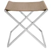 Sgabello pieghevole Ionio Brown*Riviere Outlet