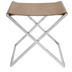 Sgabello pieghevole Ionio Brown*Riviere Outlet