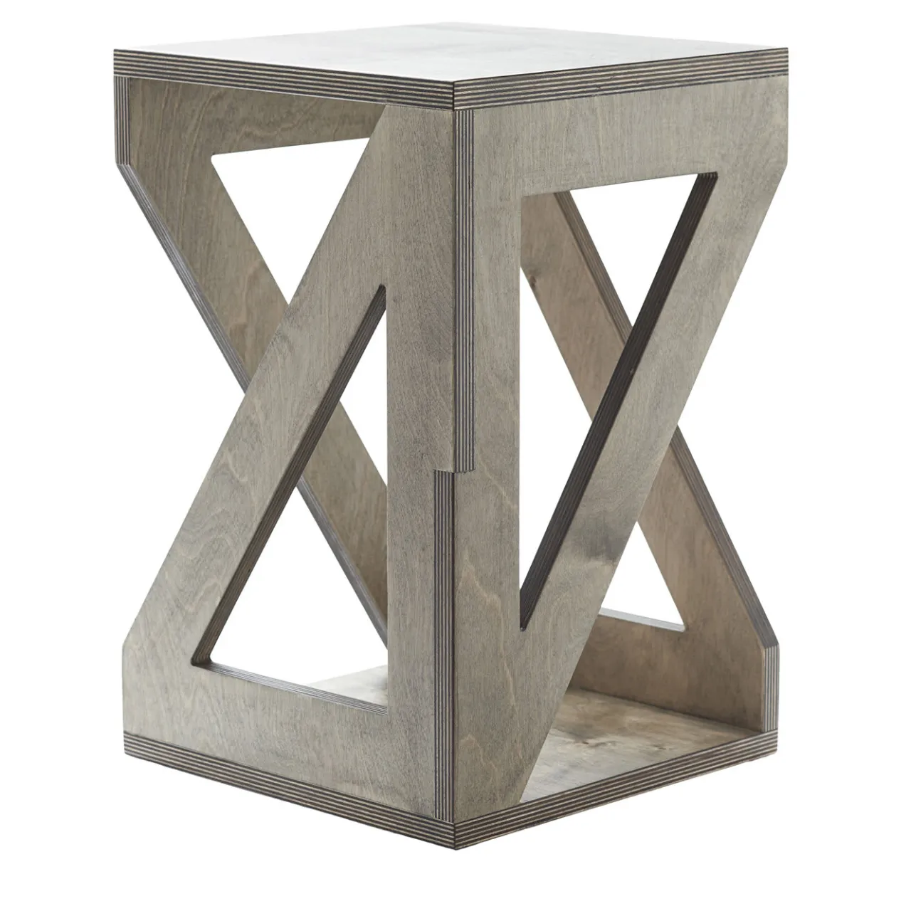 Sgabello Pitagora Platinum di Antonio Saporito*V.L. Lavorazioni In Ferro Online