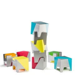 Sgabello policromo Sissi #3*altreforme Clearance