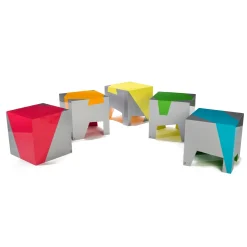 Sgabello policromo Sissi #5*altreforme