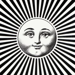 Sgabello Sole Raggiante*Fornasetti Hot