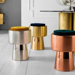 Sgabello Tappo in bronzo di NOOII*Zanetto Hot