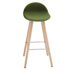 Sgabello Ted verde pisello di Basaglia + Rota Nodari*Viganò & C. Hot