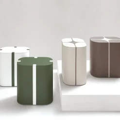 Sgabello Undercover verde scuro*Giobagnara New