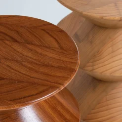 Sgabello Vitis in legno naturale*Omnibus Design New