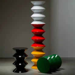 Sgabello Vitis nero*Omnibus Design Sale