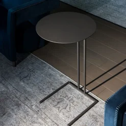 Shedir Tavolino rotondo Medici in ferro marrone*Splot Design Hot