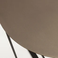 Shedir Tavolino rotondo Medici in ferro marrone*Splot Design Hot