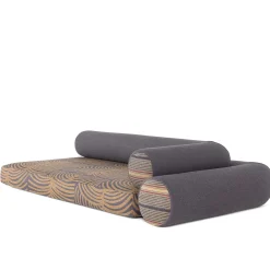 Sistema di sedute a terra Majlis con lato destro*Jwana Hamdan Best