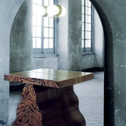 Specchio Sybilla con console di Ettore Sottsass*Glas Italia Sale