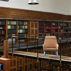 Spy 659 Poltrona marrone e blu di Emilio Nanni*Billiani 1911 New