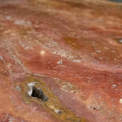 SSC103-2 Consolle in marmo Travertino Rosso*Stone Stackers Online