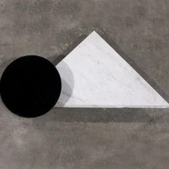 SST014 Tavolini in marmo di Carrara e Marquinia*Stone Stackers Sale