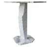 SST021 Tavolino in marmo bianco Dover*Stone Stackers Sale
