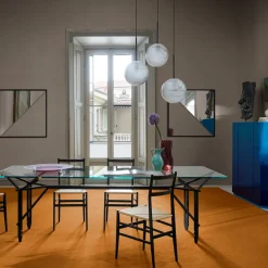 Superleggera di Gio Ponti - Seduta in frassino nero e canna d'India*Cassina Best