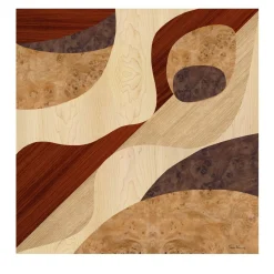 Tarsia Tables Tt4 Tavolo quadrato policromo di Mascia Meccani*Meccani Design Best