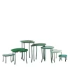 Tavo B Set di tavoli modulari verdi a 7 pezzi in edizione limitata di Giuliano-Fukuda*Orografie Outlet