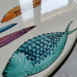 Tavola rotonda Il Pescato*Arcea Handmade Design Outlet