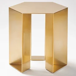 Tavolino Alato Golden di Antonio Saporito*V.L. Lavorazioni In Ferro Clearance