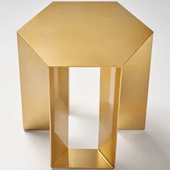 Tavolino Alato Golden di Antonio Saporito*V.L. Lavorazioni In Ferro Clearance