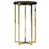 Tavolino alto Elliot Plus in oro*Black Tie Discount