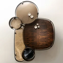 Tavolino alto rotondo Tray*Laura Meroni Best