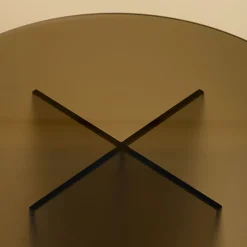 Tavolino Amami in vetro bronzato*Lebanto Hot