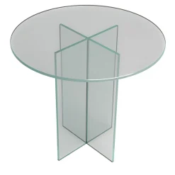 Tavolino Amami in Vetro Trasparente*Lebanto Hot