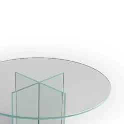 Tavolino Amami in Vetro Trasparente*Lebanto Hot