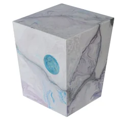 Tavolino azzurro e rosa*Cupioli