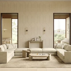 Tavolino Basso da Caffè Fuente in Pietra Leccese di Studio Aretai #1*Pimar Limestone New