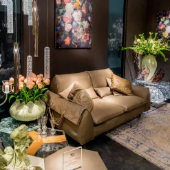 Tavolino basso in vetro e legno Ruche Venezia*VGnewtrend Hot