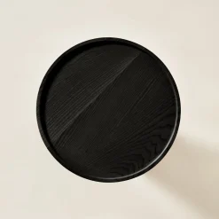 Tavolino Capitello in frassino nero*Dale Italia