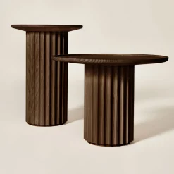 Tavolino Capitello Slim in frassino marrone*Dale Italia