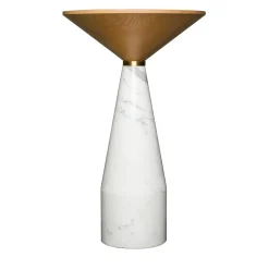 Tavolino Cino in marmo bianco*Morelato Hot