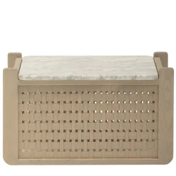 Tavolino con piano in marmo Raquette 183 di Cristina Celestino*Billiani 1911 Online