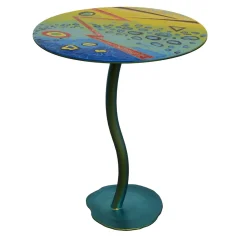 Tavolino Cromia in Ferro Multicolore #2*Cupioli Clearance