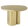 Tavolino da caffè Armut in oro opaco*Sitia Online