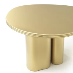 Tavolino da caffè Armut in oro opaco*Sitia Online