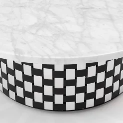 Tavolino da Caffè Bicolore Nero e Bianco Emera*Splot Design Best