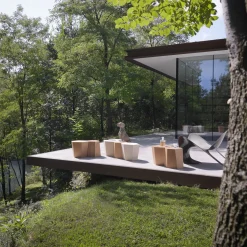 Tavolino da caffè per esterni Hexagon di Steven Holl*Horm Outlet