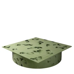 Tavolino da caffè quadrato Core verde*Marco Guazzini Clearance