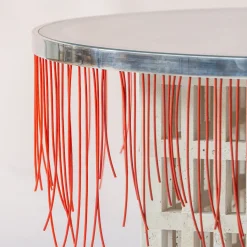 Tavolino da caffè rotondo Mimì in travertino*Chendù Hot