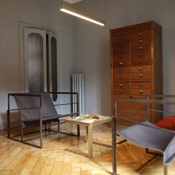 Tavolino da caffè Stellenbosch effetto ottone satinato*Revolution Archstudio