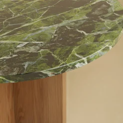 Tavolino da caffè Tinian Typhoon Green e Durmast*Lebanto Best